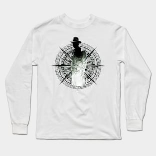 The Man in the Hat - Compass II Long Sleeve T-Shirt